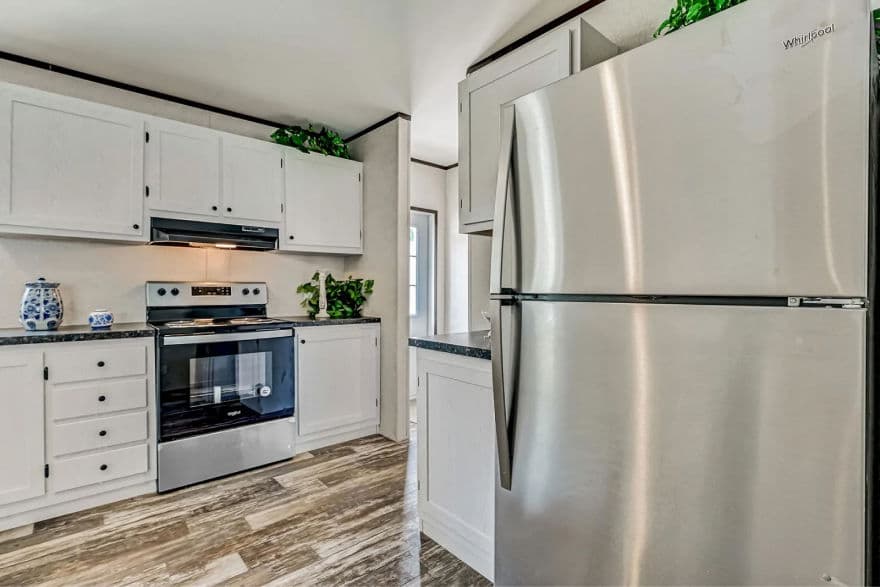 Wallboard 28 x 56 3 bed 2 bath 1,494 sq ft kitchen home features