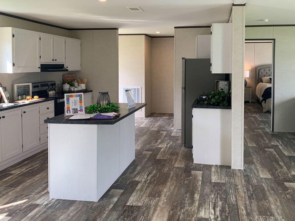 Wallboard 28 x 68 4 bed 2 bath 1,814 sq ft  kitchen home features